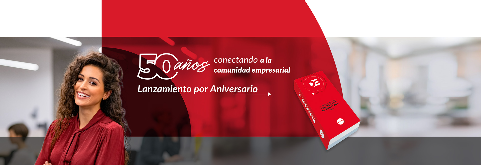 Slide Facilitamos la comunicación de la comunidad empresarial y las redes de negocio en Chile.